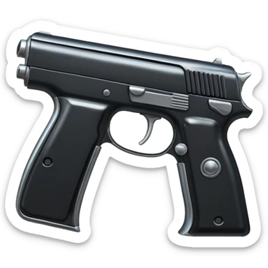 Pistola arma sticker