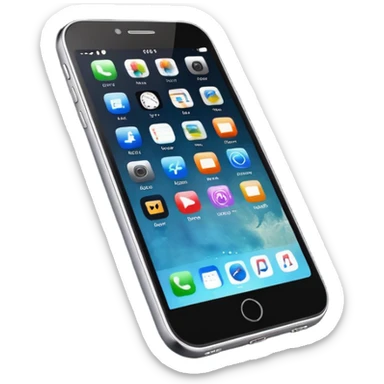 Quero uma desenho de celular e em baixo quero uma frase escrita ass vendendo esse celular em português  sticker