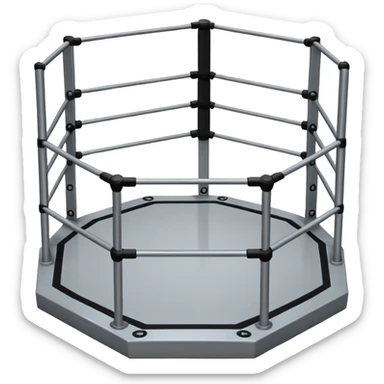 Mma octogone sticker
