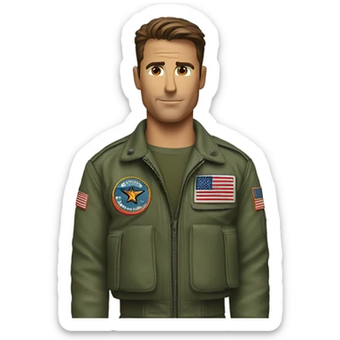 top gun maverick sticker