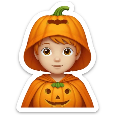 Pumpkin Kid
 sticker