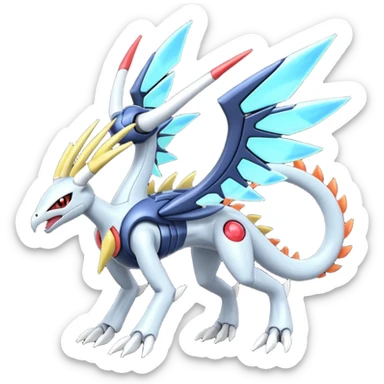 Dialga-Genesect-Miraidon-Darkrai-Deoxys-Giratina-Palkia-Meloetta-fusion sticker