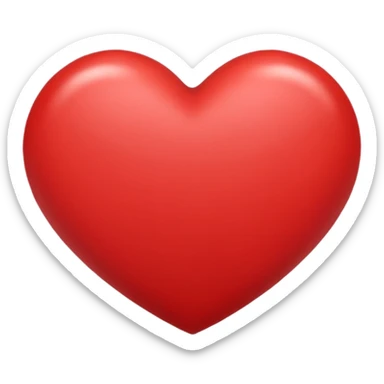 create a heart whit this hex color fcdcc6 sticker