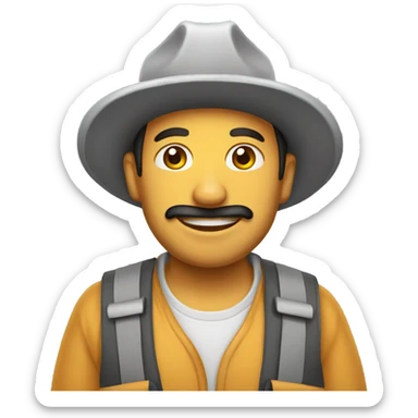 Mexican Roofer sticker