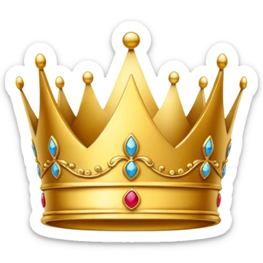 Crown yalla ludo sticker