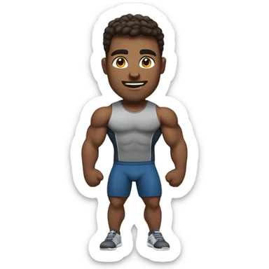 strong personal trainer sticker