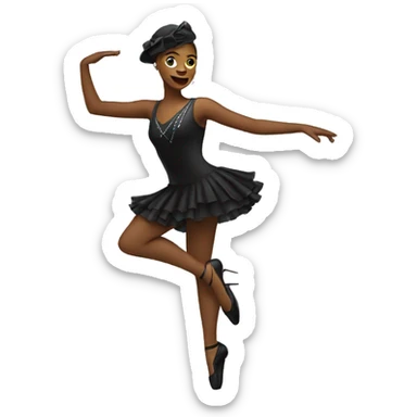 Jazz dancer  sticker