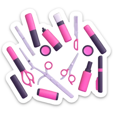 beauty salon network sticker