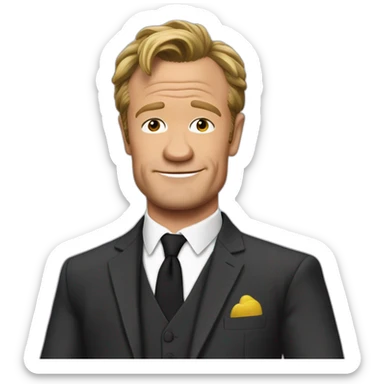 barney stinson sticker