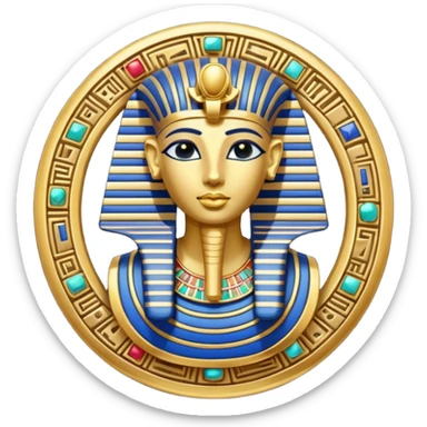 Stone Egyptian takı sticker