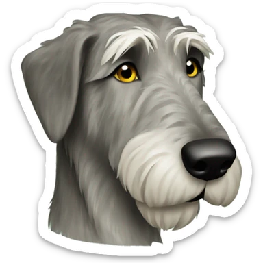 Irish wolfhound sticker