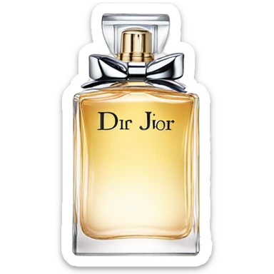Dior parfum sticker