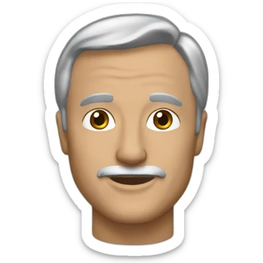 jean claude van dame sticker