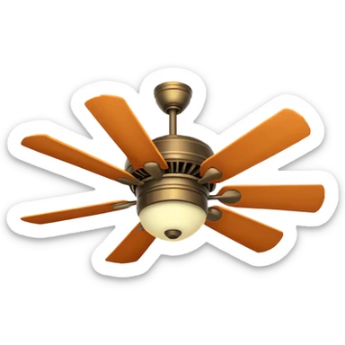 Celling fan sticker