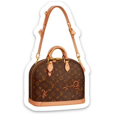 Louis Vuitton bag pink sticker