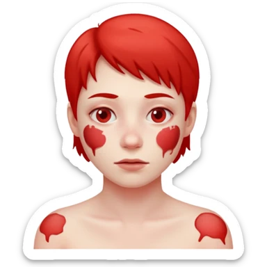 une personne allergique sticker