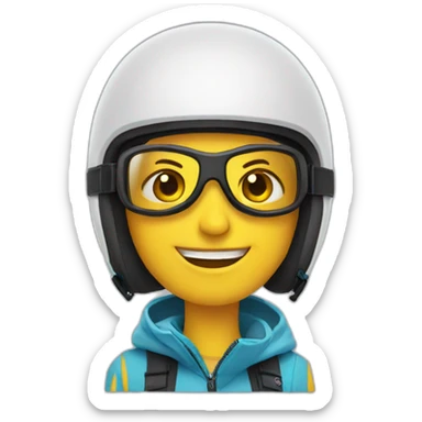 ski-Instructor sticker