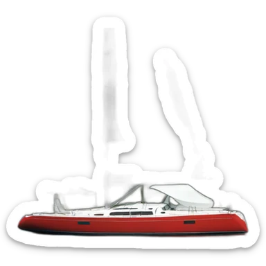 naturoswan club swan 50 sailboat sticker