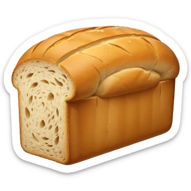loaf of bread with D'Italiano packaging sticker