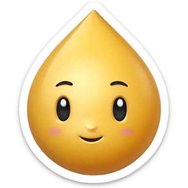 A high-quality 3D render of focus. Smooth textures, soft diffuse lighting, and deep detailing. Realistic materials but with a stylized, iconic look. Soft drop shadow. Isolated on a white background. High fidelity, 4k. sticker