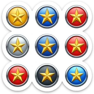 Grados militares sticker