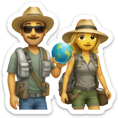 Turismounido sticker