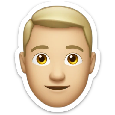 Make the letter Russian Y in a circle sticker