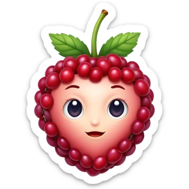 A berry that will rearrange its genetic material according to your brain activity (a berry that doesn’t exist on earth) sticker