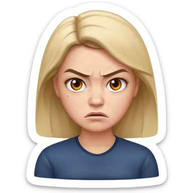 mama enfadada sticker