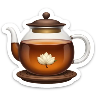 puer tea fermented sticker