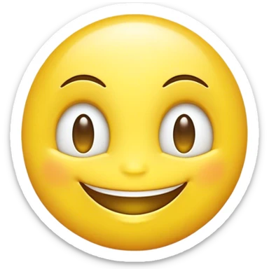 the happiest emoji ever make it so happy looking at it you cant make so happy aliens will faint in glaxies far far away make even hapier than that so the spiritual realms can see its glisten and they die because it is so happy sticker