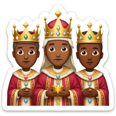 Alright, but we've lost the Three Wise Men (Los Reyes Magos) style. Bring it back sticker