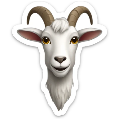 logo goat sticker