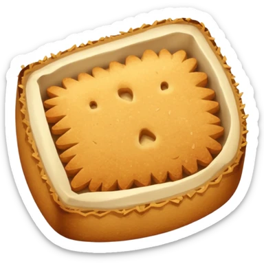 Make an emoji of just breadcrumbs for a breadcrumb collector sticker