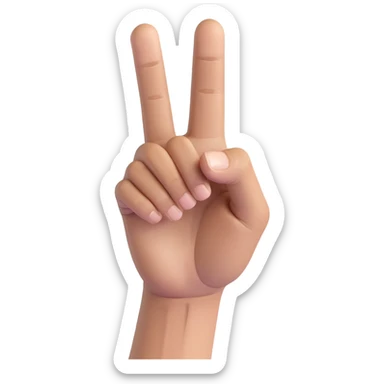 middle finger, Microsoft Teams 3D emoji style, realistic hand, medium skin tone, clear gesture, no background sticker