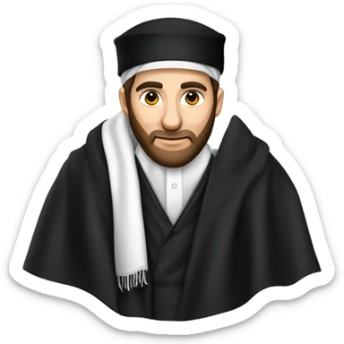 a super orthodox israeli jew sticker