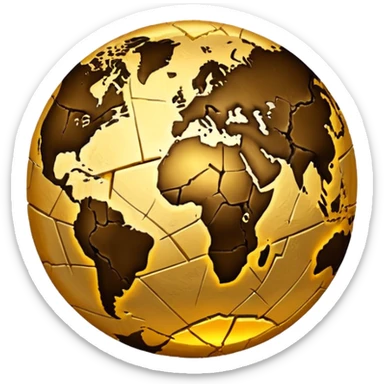 golden earthgolden earth sticker
