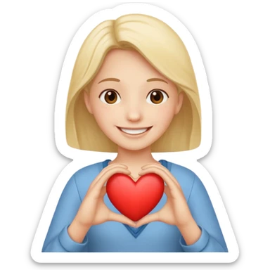 FLOORK DANDO UN CORAZÓN Y DICIENDO DURMETE O TE CONQUISTO sticker