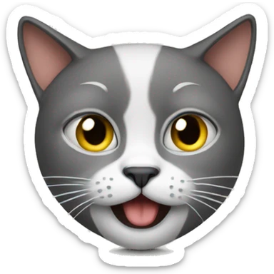 cat programming sticker