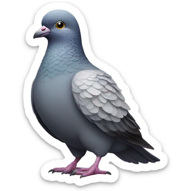 Disco pidgeon sticker