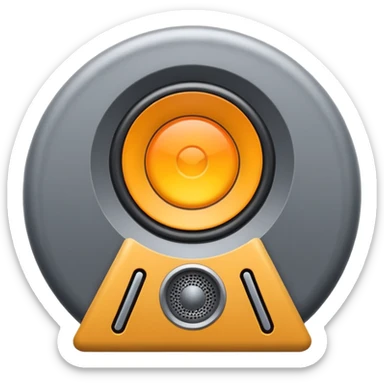 mac os icon speaker volume bar sticker