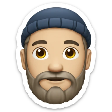 A white man with no beard and no mustache, with dread locks wearing a kippa sticker