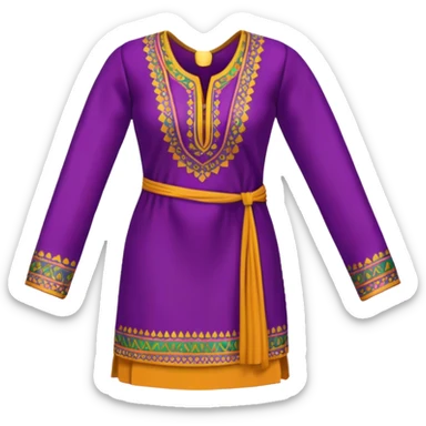 punjabi suit sticker
