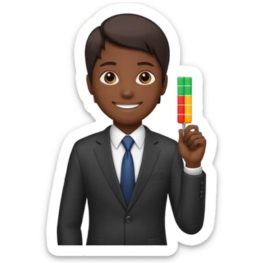 A Slack emoji to express "Japan Sales Presentation" - simple and intuitive sticker