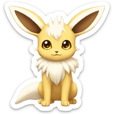 Kawaii Eeveelution-Cute-Pokémon-fusion full body sticker