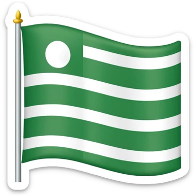 Just do a simple flag I want to put in my bio. Have u seen the panjshir flag do that it’s not in the emojis but make it exactly like the picture don’t add anything else. something on the middle search it up and make it in a shape of flag like the emojis no it’s goes like green on  sticker