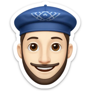 A Jewish person with big nose sticker