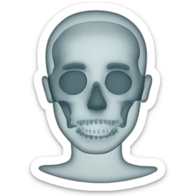 a document xray sticker