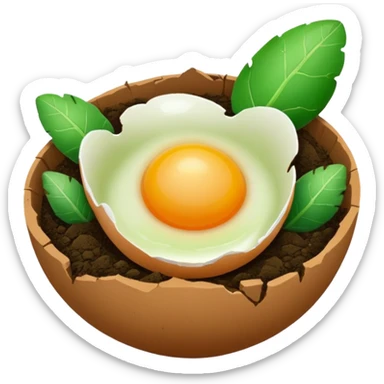 Haz el bug egg de grown a garden tal cual  sticker