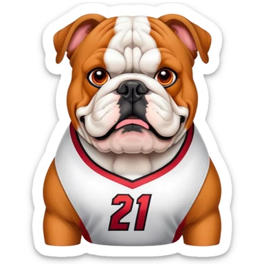 Miami Heat Bulldog  sticker